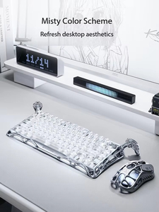 GravaStar K1 Pro Mist Mechanical <b>Keyboard</b> Tri-mode Hot Swappable Gasket Mount Aluminum RGB <b>Custom</b> Gaming <b>Keyboard</b> - Product Image 4
