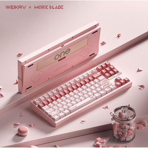 Clavier mécanique Weikav K-ONE80, 88 touches, Gateron, disposition US, aluminium, interrupteurs magnétiques, rétroéclairage RGB, faible latence RT0.005mm 8Khz - Product Image 1