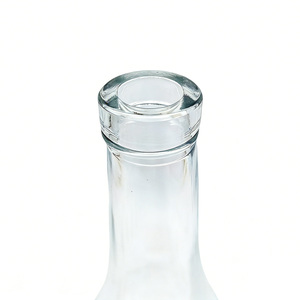 Vente en gros <span class=keywords><strong>de</strong></span> bouteilles en verre transparent mat personnalisées <span class=keywords><strong>de</strong></span> 500 ml avec bouchon en liège pour la vodka, le gin, le brandy, le whisky, le vin, la <span class=keywords><strong>tequila</strong></span> - Product Image 2