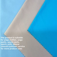 Tela Elástica en 4 Direcciones, Transpirable y de Secado Rápido, 200 g/m², 88% Poliéster, 12% Elastano, Tejido de Punto Liso Teñido para Ropa Deportiva, Yoga y Lencería para Niños