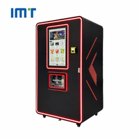 Distributeur automatique de compléments alimentaires à écran tactile avec éclairage LED et porte de récupération automatique, machine distributrice de protéines en poudre