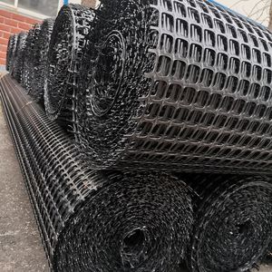 China Hochfeste PP Einachsiges zweiachsiges dreiachsiges Geo gitter 20kn 30kn 40kn für den Straßenbau und andere Projekte - Product Image 4
