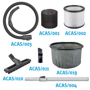 Fervi Aspirateur à levier 30L Humide/Sec, Forte aspiration 155L/min, Hauteur de levage 1000mm, Alimentation CA, Levier de traction, Bride standard - Product Image 1