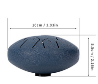 In Stock 4 Inch 8 Tone Mini Ethereal Drum Forgetfulness Brahma Drums Children's Percussion Instruments Steel Tongue Drums