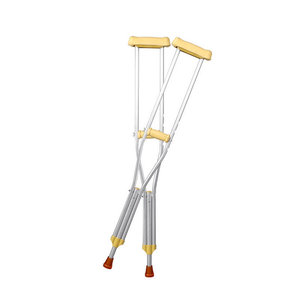 Muletas de Aleación de Aluminio Ajustables en Altura, Antideslizantes, para Niños, Soporte para Caminar y Senderismo - Product Image 1