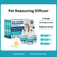 Vente flash : Ensemble chauffant électrique anti-léchage pour chien et chat, liquide apaisant, phéromone calmante émotionnelle