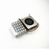 Cheaest Raspberry Pi5 kipas aluminium, kipas pendingin asli resmi Raspberry Pi 5, pendingin aktif Heatsink aluminium
