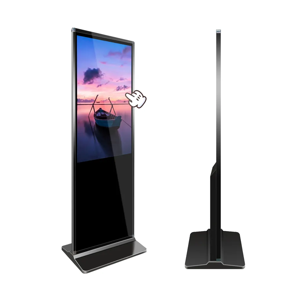 Marvel Vertical Price Smart Android Gps Totem Touch Screen Advertising Player Lcd Display Digital Signage