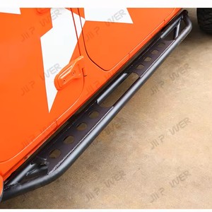JiiPower OEM Wrangler Running Boards <strong>Drop</strong> Side <strong>Steps</strong> Fit 2007-2018 Wrangler JL JK 2 Doors Heavy-Duty Steel <strong>Nerf</strong> <strong>Bars</strong> - Product Image 2