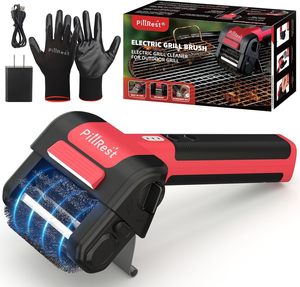 Outil de nettoyage de <span class=keywords><strong>barbecue</strong></span> électrique portable étanche en acier inoxydable 950 tr/min pour barbecues en extérieur - Product Image 1