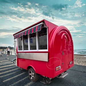 新着完全装備モバイルキッチンソーラーパネル電源フードトラック日除けBBQトレーラー屋外ケータリング用 - Product Image 3