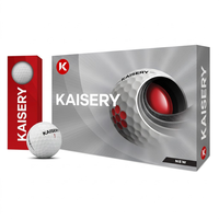 Boîte de rangement pour balles de golf avec logo personnalisé, emballage en papier kraft, vente en gros, balles de golf personnalisées pour cadeaux de détail