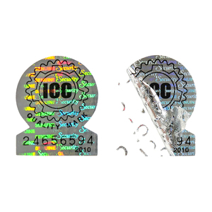 Adesivi Olografici Personalizzati con Codice QR Anti-Contraffazione, Etichette di Sicurezza Laser con Un Codice per Ogni Prodotto per Blind Box e Prodotti IP - Product Image 4