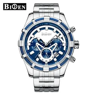 Đồng hồ đeo tay Nam Đồng Hồ 0117 thương hiệu Chronograph thạch anh Đồng hồ nam thể thao phiên bản giới hạn Relogio Masculino - Product Image 2