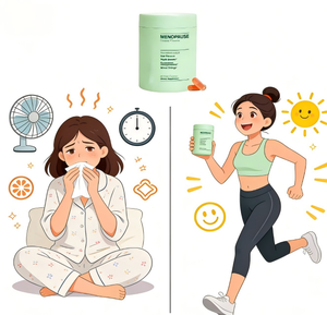 Vitamine in Gommose per la Menopausa |   60 caramelle gommose vegane |   Integratore Alimentare per Scatti <span class=keywords><strong>di</strong></span> Calore, Sudorazioni Notturne e Supporto per il Benessere dell'Umore - Product Image 6