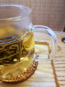 Tasse à thé en verre borosilicate Offre Spéciale <span class=keywords><strong>avec</strong></span> <span class=keywords><strong>filtre</strong></span> à thé et couvercle en bambou - Product Image 5