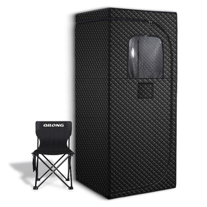 Sıcak satış taşınabilir kızılötesi <span class=keywords><strong>Sauna</strong></span> çadır katlanabilir Modern tasarım tam vücut gevşeme kapalı ev kullanımı için - Product Image 1