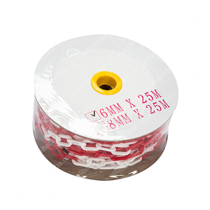 Chaîne de maillon de sécurité avec revêtement <span class=keywords><strong>plastique</strong></span>, rouleau de 50m par rouleau, accessoire pour la Protection des véhicules - Product Image 1
