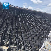 Grille de stabilisation du sol en géocell HDPE pour la protection des pentes, le contrôle de l'érosion, la construction routière, la protection des terres 50mm 100mm 150mm 200mm