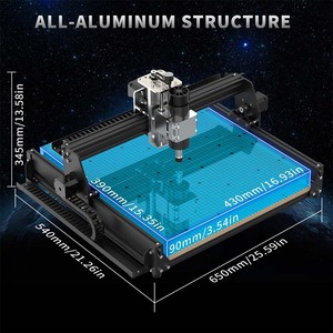 Potente máquina de grabado CNC 500 de husillo de 4540 W, <span class=keywords><strong>ideal</strong></span> para proyectos de madera y metal - Product Image 4