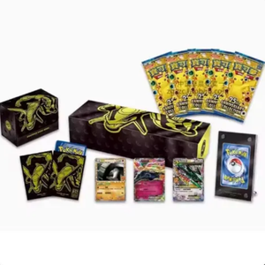 Chino genuino Pokemo PTCG Pocket Monsters Card 15th Round Charizard Moon Eevee Blastoise Rayquaza Card Box Paquete <span class=keywords><strong>de</strong></span> suplementos - Product Image 1