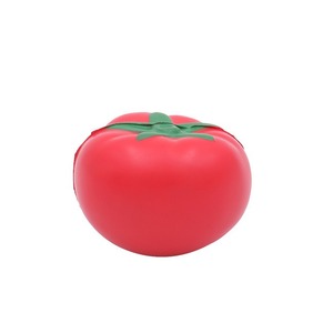 Balles anti-stress en mousse PU personnalisées avec logo promotionnel, forme de fruit, tomate, légumes, pour enfants - Product Image 2