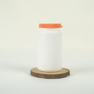 고품질 도매 흰색 알약 플라스틱 병 캡슐 용기 알약 병 플라스틱 캡슐 포장 병 입구가 있는 병 - Product Image 1