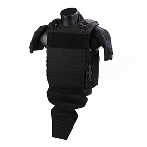 Gilet tactique multifonctionnel camouflage intégral, porte-plaque, chalecos tactico, découpe laser Molle, libération rapide, gilet tactique de sécurité - Product Image 3