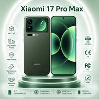 Xiaomi 17 Pro Max 5G original, 120 Hz, écran AMOLED de 6,9 pouces, batterie de 7000 mAh, téléphone de jeu, téléphone intelligent MI Android
