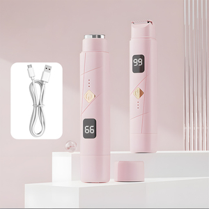2 in 1 impermeabile doppia testa ricaricabile rasoio per capelli <span class=keywords><strong>donna</strong></span> indolore signora epilatore per il viso pubico ascelle - Product Image 2