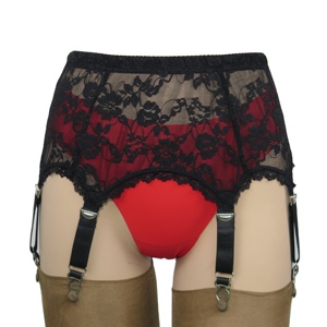 how to get a free sex toy Hitam sederhana seksi Garter sabuk untuk wanita paha stoking tinggi kaki  elastis dapat disesuaikan kaus kaki sabuk suspender 4/6 klip logam