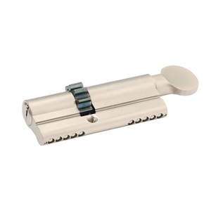 Cylindre de <span class=keywords><strong>serrure</strong></span> de porte à mortaise classique en laiton à ouverture simple, haute sécurité, antivol, avec clés, Israël - Product Image 5