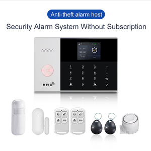 Tuya Alexa tự động hóa nhà 4G Wifi cuộc sống thông minh báo động Hệ thống an ninh Kit ABS Chất liệu cửa phát hiện chuyển động bảo vệ an ninh - Product Image 4