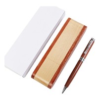 Neues Design Holz-Stift-Geschenkset Wirbel-Design Handgefertigt Vielfältige Kombination Bürogeschenke Kulturelle Kreativität für Studenten