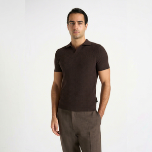 Camiseta Polo para Hombre, de Secado Rápido, Manga Corta, Cuello Casual, para Deportes al Aire Libre de Verano, Uso Diario, Blanca, Ligera y Elegante - Product Image 1