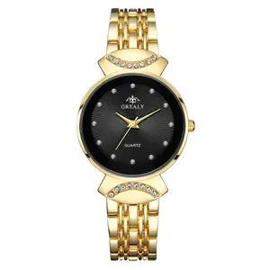 批发价TW894顶级品牌豪华钻石女钢表时尚石英女士手镯手表