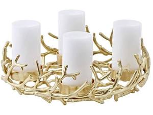 Statement Piece Aluminium <b>Candle</b> Holder Luxury Multicolor Decorative Stand for Home Interiors - Product Image 4