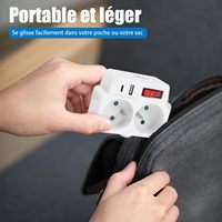 Pheiyon USB-C/USB-A Hızlı Şarj Endüstriyel Duvar Priz Adaptörü 2 Fransız Tip E Priz 16A 250V 3680W Anahtarlı CE RoHS Onaylı