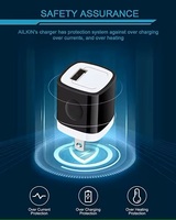 Téléphone portable 5V 1A 5W Single Port Cube Travel USB Charger Adapter US Plug USB Wall Charger Block for Phones
