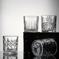 Verre à whisky épais en cristal, style ancien, vente en gros, écologique et réutilisable pour le vin et la bière