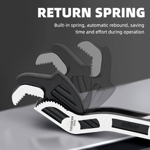 Wholesale Universal Self-Tightening Quick Screw <strong>Wrench</strong> <strong>Set</strong> Multi-Function Quick <strong>Tube</strong> Pliers Low Price Steel Material - Product Image 6