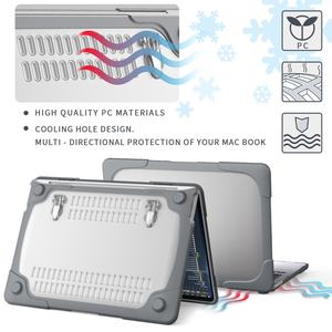 Funda Protectora Rígida Transparente de Alta Calidad para Laptop Macbook Pro 13 <span class=keywords><strong>2022</strong></span> M2 A2289 - Product Image 1