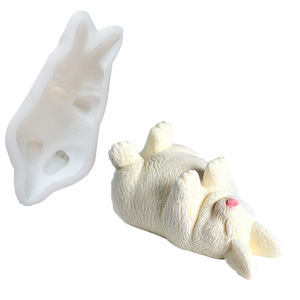 Sleeping Rabbit Silicone Cake Mold For Mousse Baking Ice Cream Chocolate DIY - Product Image 3