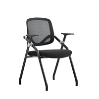 Chaise de formation Design moderne Chaise de réunion de bureau mobile Chaise de conférence