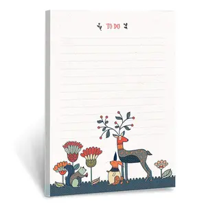 Wholesale Paper Texture Hot Stamping Memo Note Pad For School Office