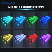 Tube LED Pixel 3D DMX Madrixs 360 degrés, tube lumineux 3D DMX, tube DMX blanc laiteux 3D pour club