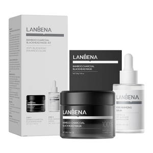 Sérum Réducteur de Pores et Bandes Purifiantes pour le Nez Lanbena, Crème Réparatrice Super Anti-Taches pour la Peau - Product Image 1
