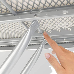 Thiết Kế Mới Điện Bàn Ủi <span class=keywords><strong>L</strong></span>ớn Kích Thước Có Thể Gập <span class=keywords><strong>L</strong></span>ại Hình Chữ Nhật Với Sắt Sửa Chữa Khóa Cho Tủ Quần Áo Sử Dụng New Cotton Kim Loại Carton - Product Image 4