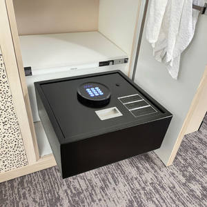 กล่องเซฟล็อคอิเล็กทรอนิกส์แบบดิจิตอลสำหรับห้องพักในโรงแรมตู้โน้ตบุ๊คปลอดภัยโซลูชันการจัดเก็บที่ปลอดภัย - Product Image 2