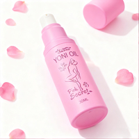 Huile Essentielle d'Hygiène Intime Équilibrée au PH 100% Pink Secret, aux Herbes Naturelles, Huile Détox Yoni - Meilleure Vente